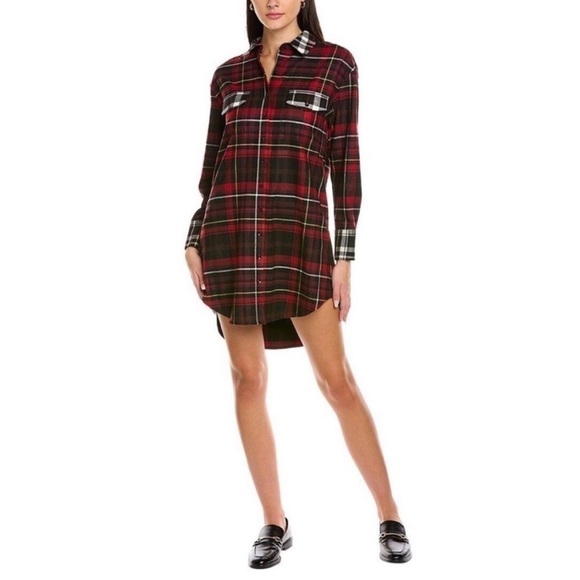 Alice + Olivia Dresses & Skirts - Alice + Olivia Red & Black Plaid Mini Dress